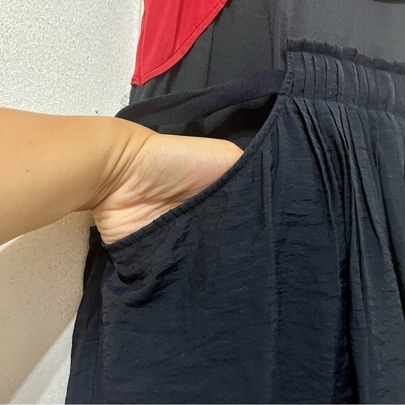 BCBGMAXAZRIA Runway Colorblock Dress Size XXS - Picture 5 of 10